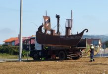 Gondomar se une al rotondismo y pretende instalar una barco-rotonda en Vincios