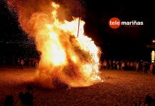 Las “Cacharelas” iluminan la noche mágica de Panxón