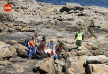 Un pescador le salva la vida a un buzo en Cabo Silleiro