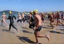 Nigrán acogerá a casi 500 nadadores en la V travesía a nado Costa Serena