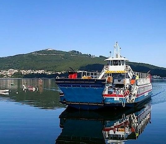 Ferry entre A Guarda y Caminha.