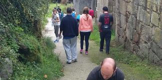 señales Camino Santiago Nigrán