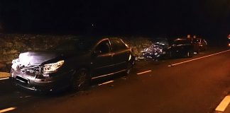 accidente cruce semáforos Tomiño