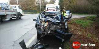 Accidente de tráfico en Tomiño