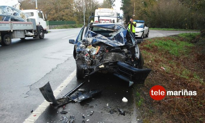 Accidente de tráfico en Tomiño