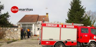 incendio lavandería Hospital Tomiño
