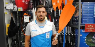 Iván Alonso del Kayak Tudense