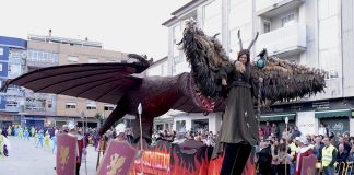 Maléfica entroido Tui