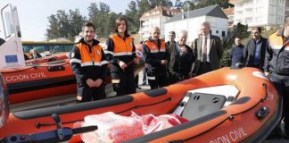 La Xunta mejora los servicios de Protección Civil con la entrega de ocho nuevas embarcaciones de salvamento