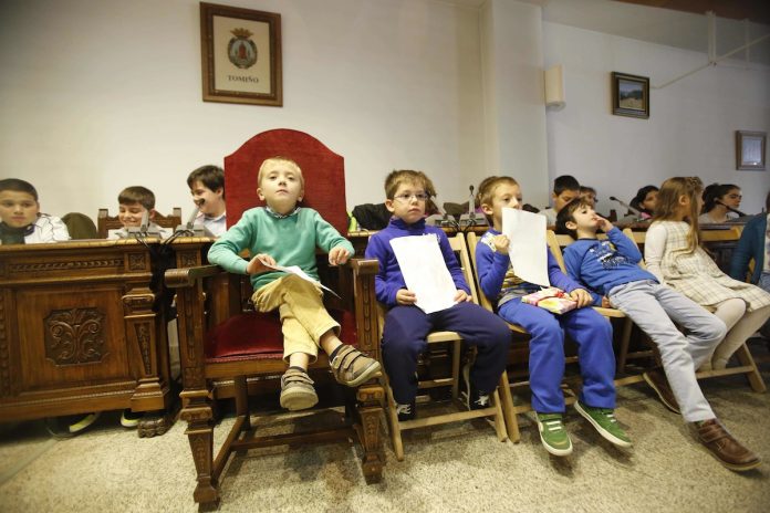 Pleno infantil Tomiño