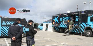 Operativo especial de emergencias en Baiona