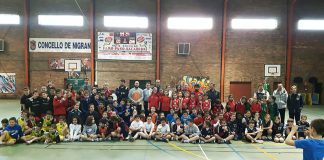 El pabellón municipal de Panxón acogió con éxito el "II Torneo Basket Sin Barreras"