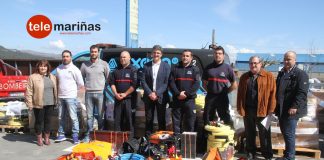 El GES de A Guarda recibe nuevo material de emergencias