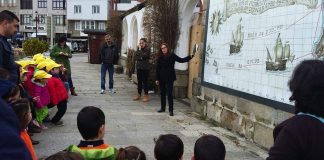 visita azulejs arribada baiona