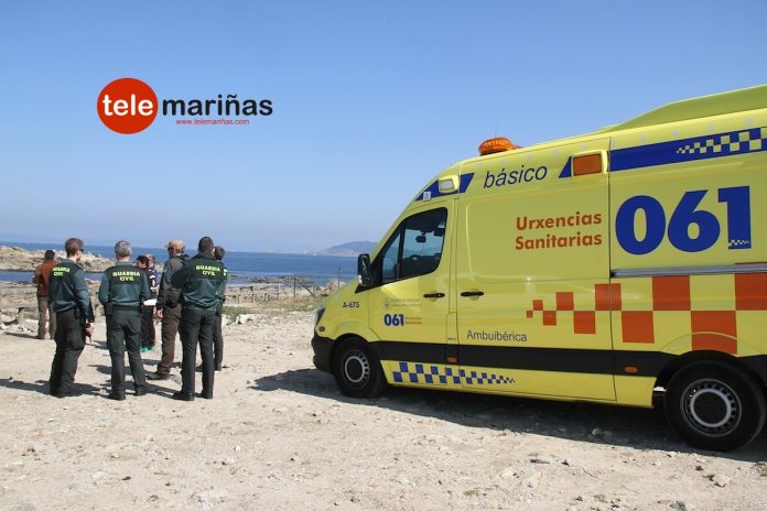 Rescatan a un percebeiro de Nigrán que sufrió ataque cuando faenaba en Cabo Silleiro