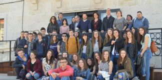 Treinta y siete estudiantes franceses pasa una semana en Tomiño