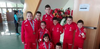 Nueve componentes del club de atletismo Trega participaron este fin de semana en A Coruña