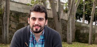 Breogán Rioboo, secretario general de Podemos en Galicia