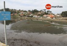 Eliminan en Nigrán un punto de vertido de aguas residuales al río Miñor hacia la ría de Baiona Estuario da Foz