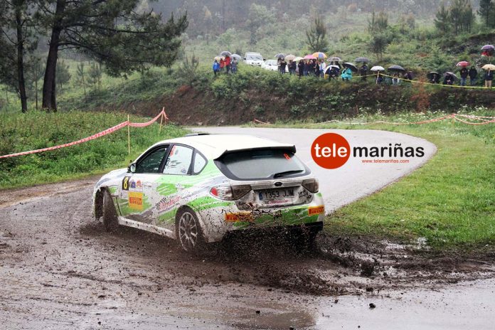 Félix Macías, vencedor del Trofeo Top Ten Pirelli en el II Rally Eurocidade Tui-Valença