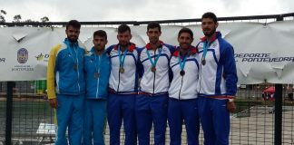 El Kayak Tudense se mantiene líder en la Liga Nacional de Pista