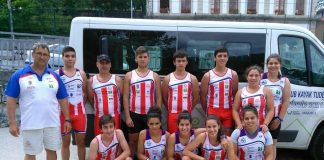 Diego Piña, del Kayak Tudense, campeón del 'Descenso del Miño'