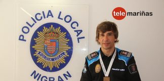Medalla de bronce para el Jefe de la Policía Local de Nigrán