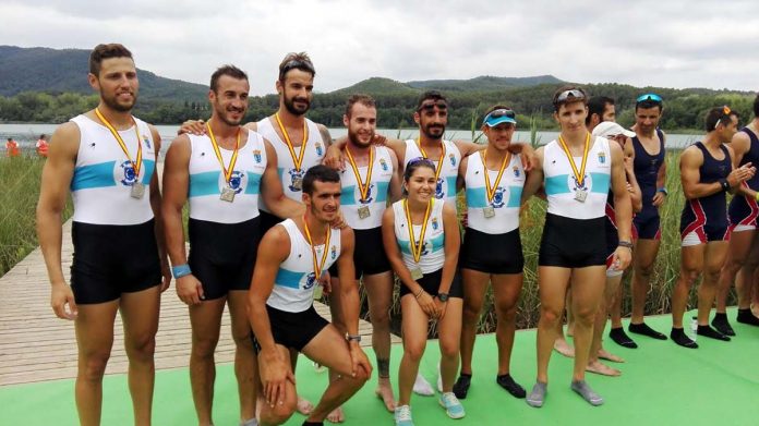 Histórica plata del Club Remo do Miño Tui