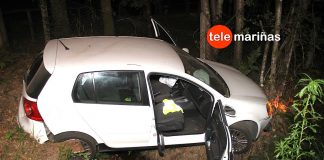 Accidentada noche en Tomiño con cuatro heridos en dos accidentes