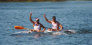 Iván Alonso y Diego Piña, del Kayak Tudense, campeones de Europa