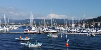 Nueva edición de la 'Regata de Gamelas' en Baiona