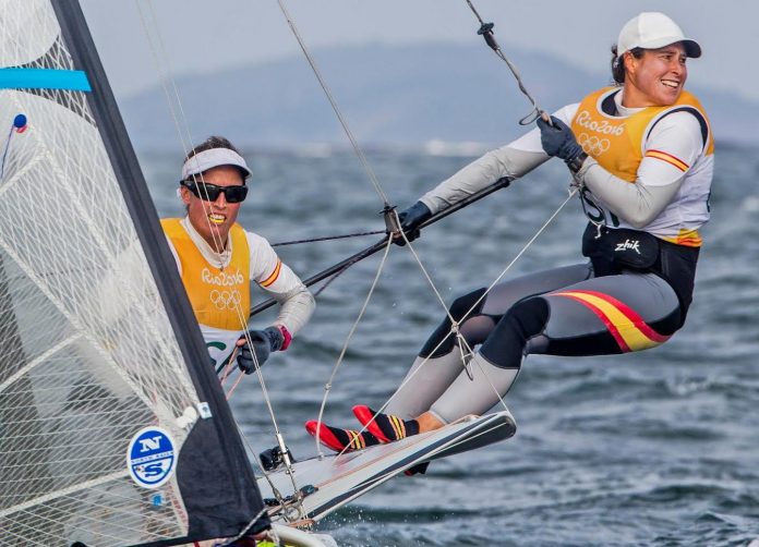Támara Echegoyen y Berta Betanzos premio_vela Las olímpicas Támara Echegoyen y Berta Betanzos serán premiadas en Baiona