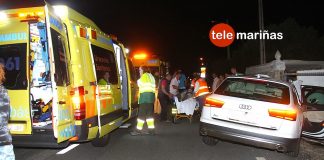 Se empotra contra un muro al salirse de la vía en Mougás