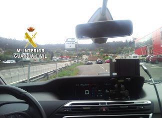 Tráfico refuerza los controles de velocidad en las carreteras de Pontevedra