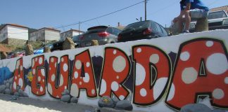 Finaliza el curso de graffiti celebrado en A Guarda