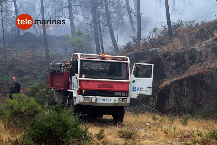 incendio_ribadelouro_tui_2 Abre el plazo para el alquiler de 143 vehículos para las brigadas antiincendios de Galicia