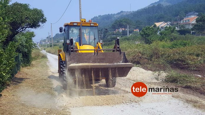 El carril bici Baiona-A Guarda encuentra una posible solución que se prueba en Mougás