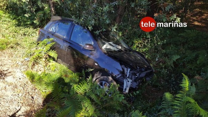 Dos accidentes de tráfico dejan dos personas heridas en Tomiño