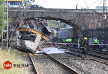 Cuatro muertos y al menos 49 heridos al descarrilar un tren en O Porriño
