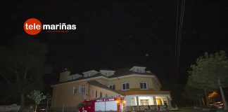 Arde una chimenea de un restaurante de Tomiño por acumulación de hollín