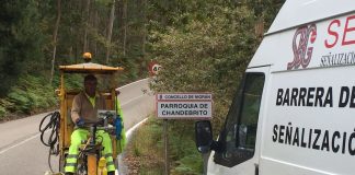 Nigrán mejora la seguridad vial en la carretera de Chandebrito