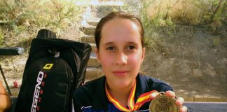 La arquera baionesa Silvia Marcote, campeona de España de tiro con arco 3D