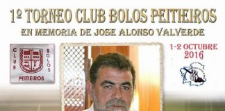 Peitieiros acogerá un torneo de bolos celta en memoria de Jose Alonso Valverde