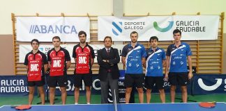 El AD Vincios BMC debutó en la liga nacional de tenis de mesa con una derrota