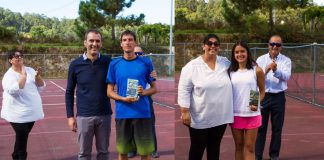 Alfonso Santos y Raquel Arreola, ganadores absolutos del III Torneo Eurocidade Tui-Valença de Tenis