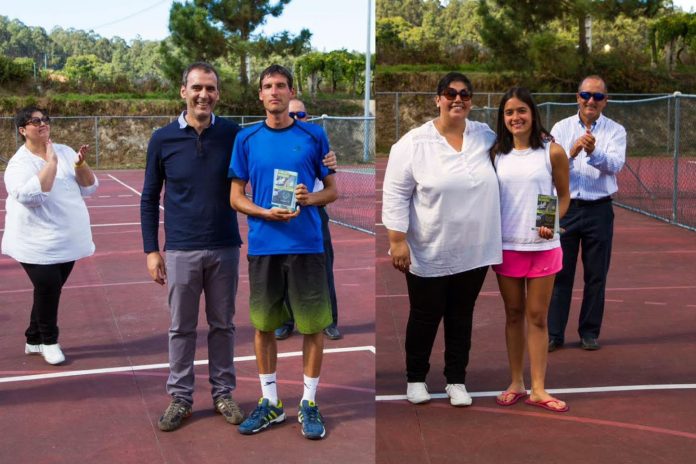 Alfonso Santos y Raquel Arreola, ganadores absolutos del III Torneo Eurocidade Tui-Valença de Tenis