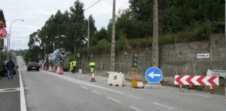 Rematan las obras de mejora de la seguridad viaria en A Rúa dos Pazos