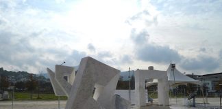 El II Simposio de Escultura do Miño llega a su fin con cuatro obras espectaculares