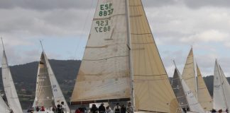 “Solventis”, del Monte Real Club de Yates de Baiona, gana el Terras Gauda en Sada