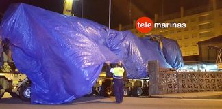 Trasladan la maquinaria del tren accidentado en O Porriño